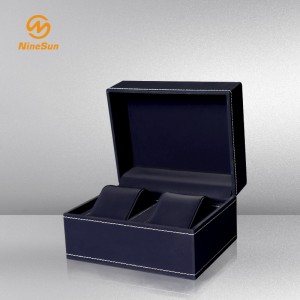 つの枕習慣で青い色古典的な腕時計箱- WT - 180004